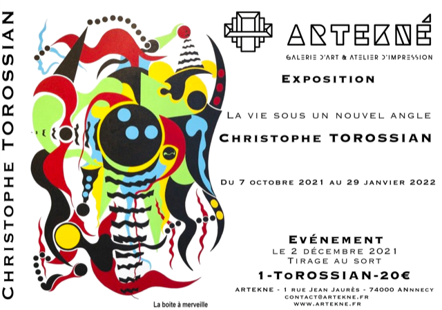 Exposition de Christophe TOROSSIAN