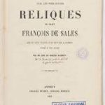 écrits de Saint François de Sales