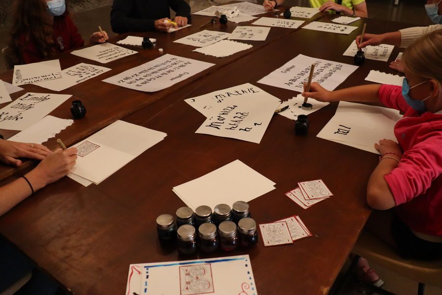Rendez-vous des familles : Atelier créatif Calligraphie