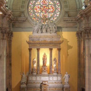 Maître autel du choeur de l'église Notre-Dame de Liesse