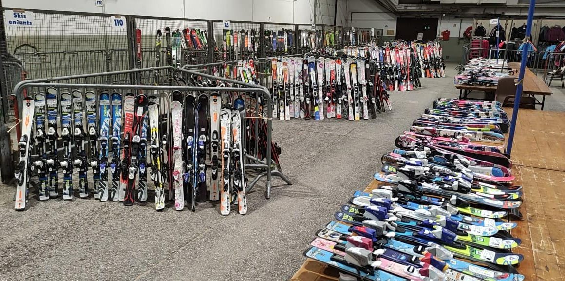 Bourse au ski du Ski club compétition Annecy