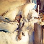 Homme dormant de John Singer Sargent