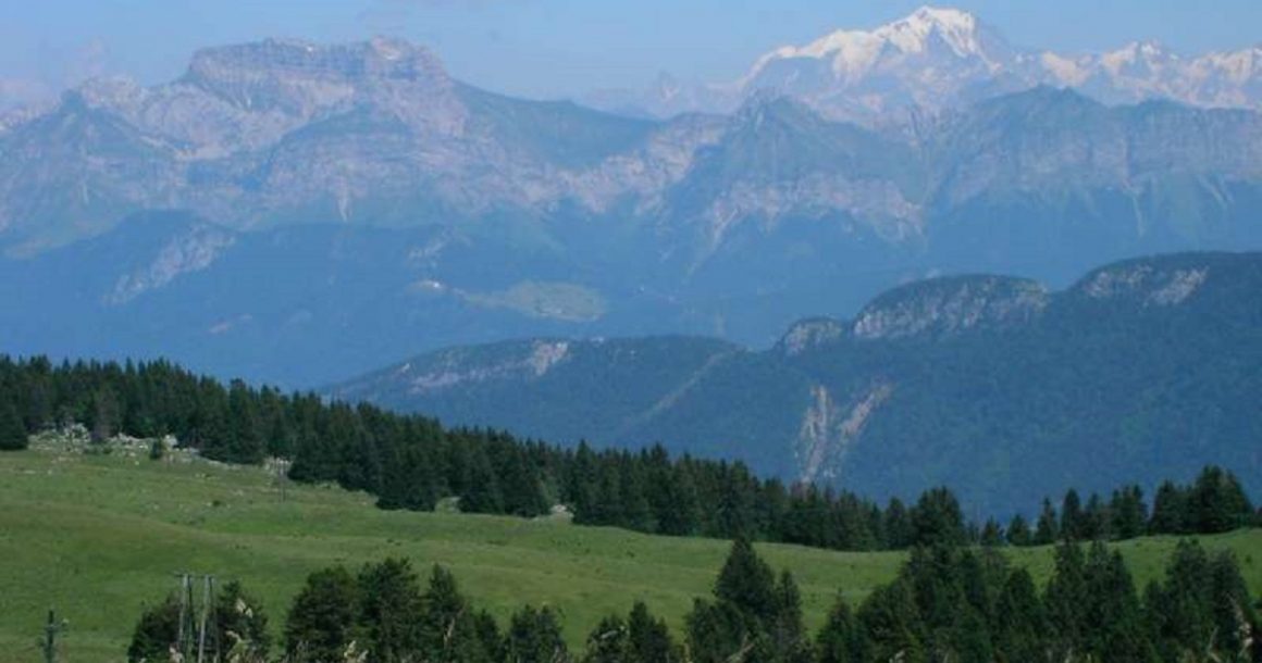 Panorama du Plateau du Semnoz