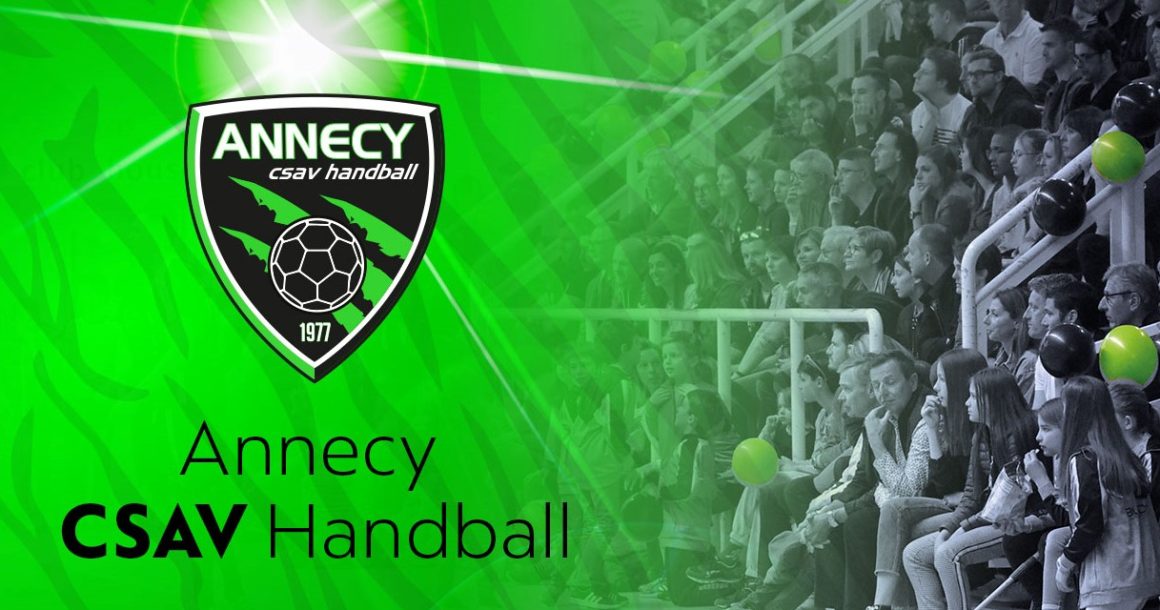 Handball : 1er doublon des Nationales 1 d'Annecy CSAV Handball