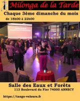 Danse : Milonga de la Tarde à Annecy