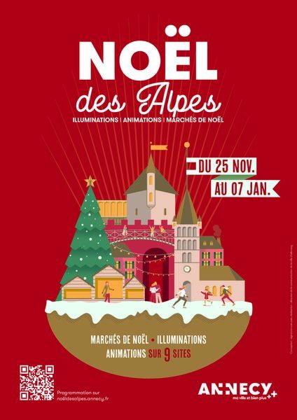 Marché de Noël d'Annecy-le-Vieux