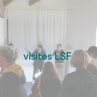 Visite en LSF de l'exposition de Julia Gault
