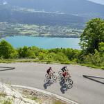 Tour du lac par Leschaux - itinéraire cyclo_Annecy