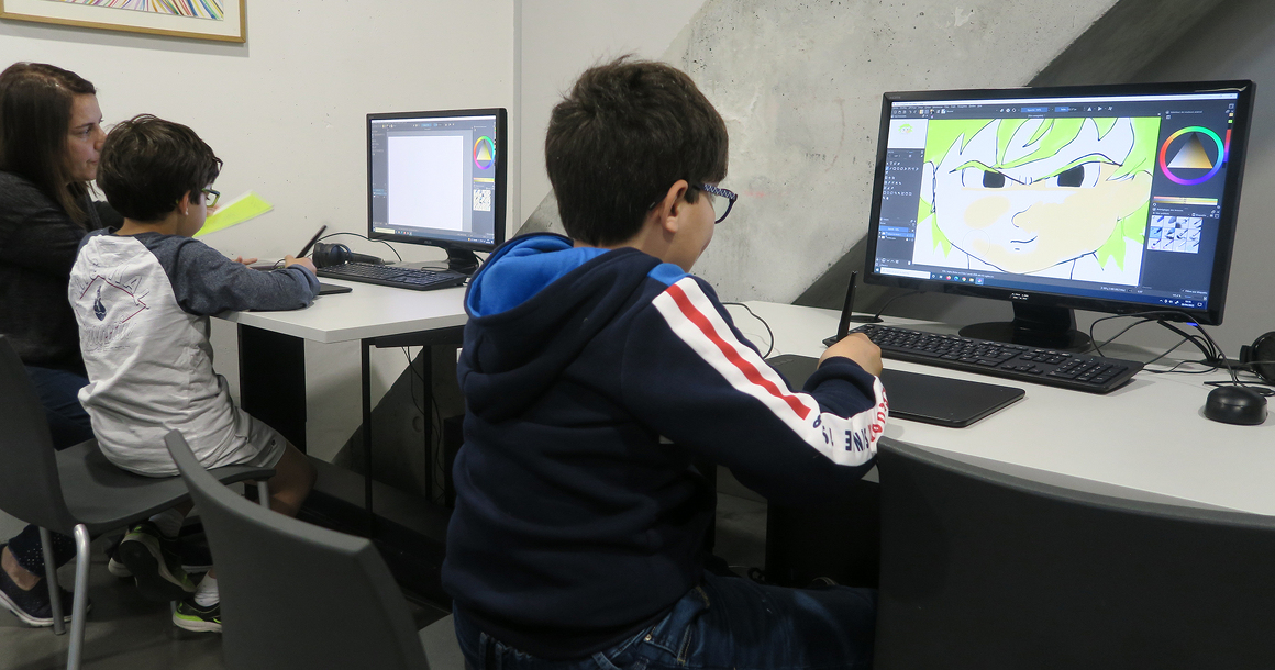 Atelier : Dessin sur tablette graphique