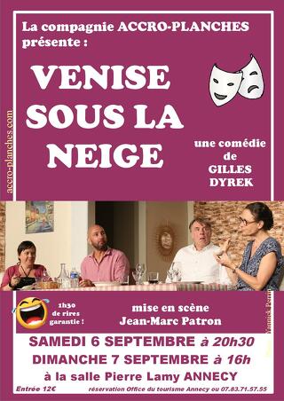 Théâtre : Venise sous la neige