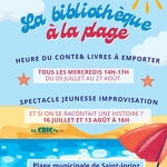 Bibliothèque à la plage_Saint-Jorioz