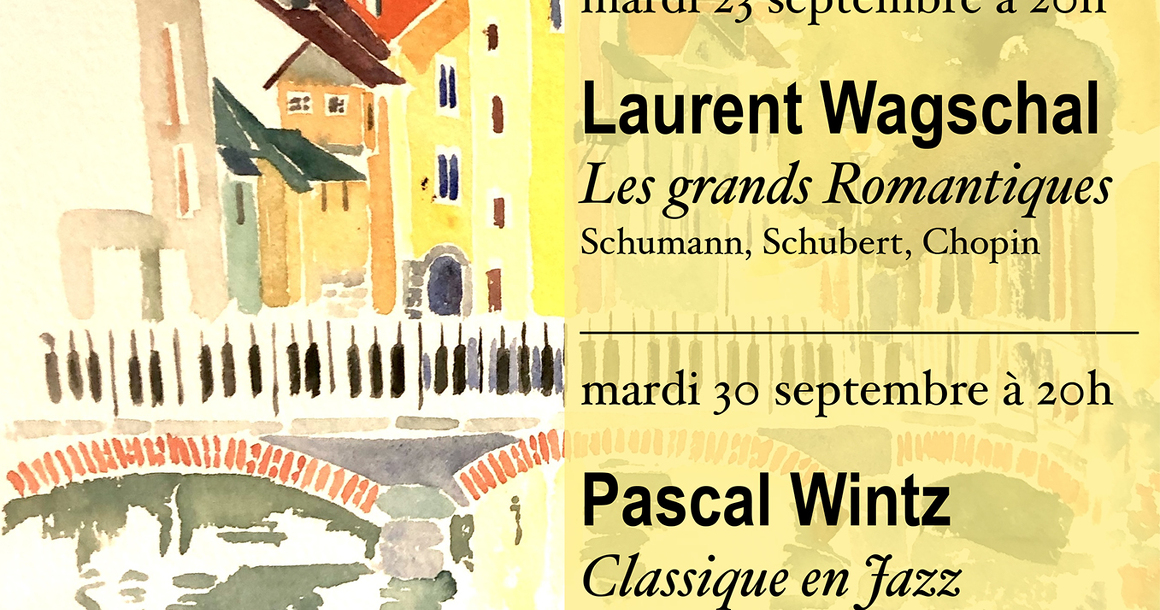 Concert Les grands Romantiques - Laurent Wagschal