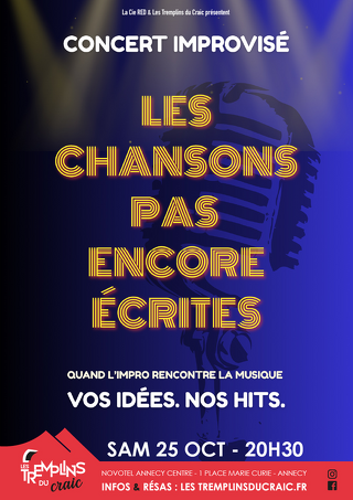 Les chansons pas encore écrites par le Cie Red