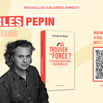 Rencontre  littéraire avec Charles Pépin_Annecy