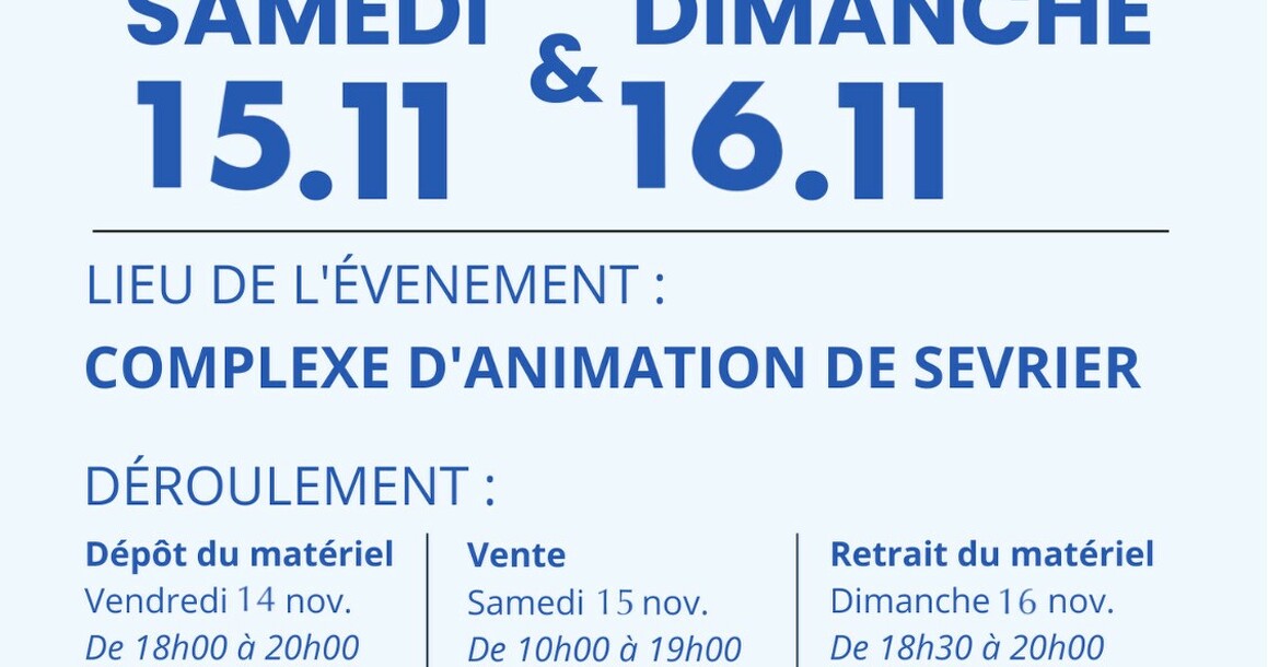 Bourse aux skis