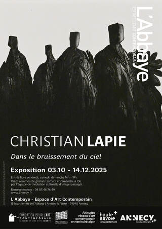 Exposition : Christian Lapie "Dans le Bruissement du Ciel"