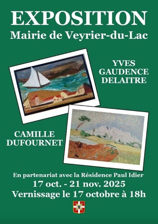 Exposition de peinture : Yves Gaudence Delaitre et Camille Dufournet