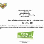 Journée portes ouvertes du club séniors "La Joie de vivre"_Saint-Jorioz