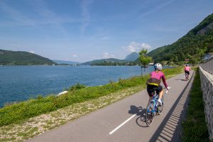 Boucle cyclo : Tour du Lac d'Annecy