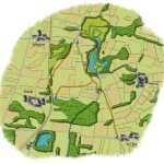 plan l'étang de Crosagny