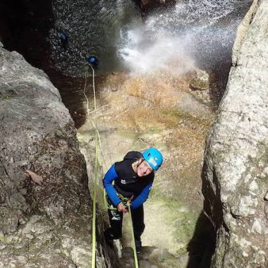 Canyoning perfectionnement Agon