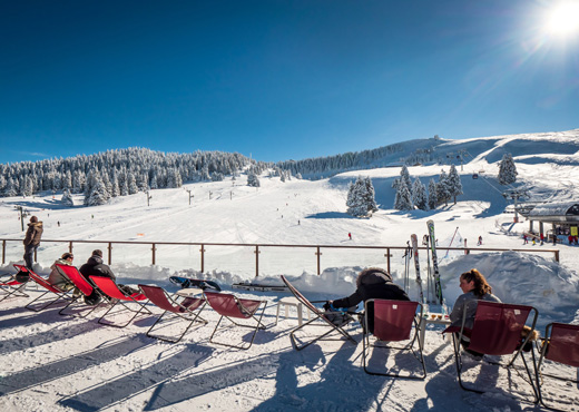 La station de ski du Semnoz