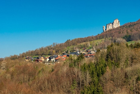 Le village d'Allèves