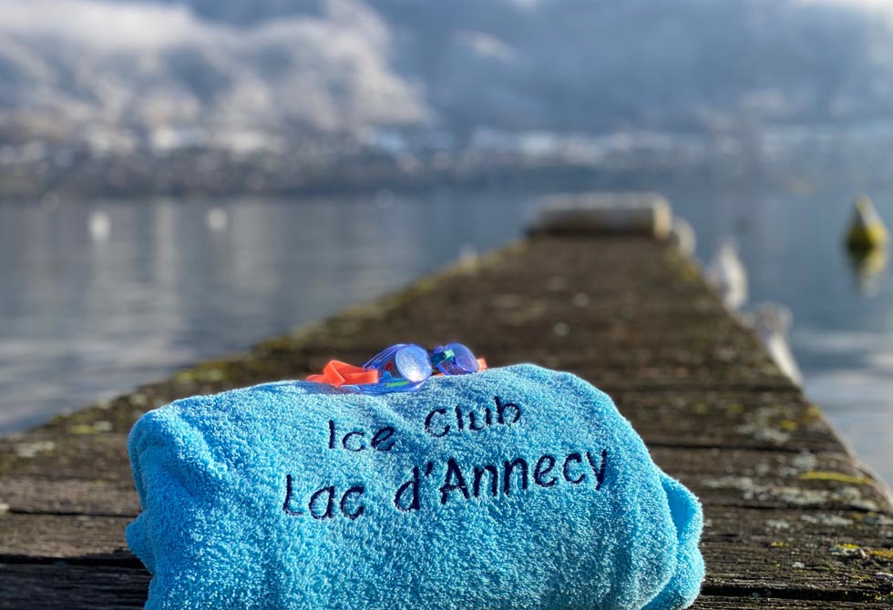 Association Ice Club, pour des bains glacés dans le lac d'Annecy