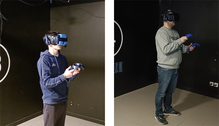 Équipés pour jouer en VR chez E.Réel Annecy