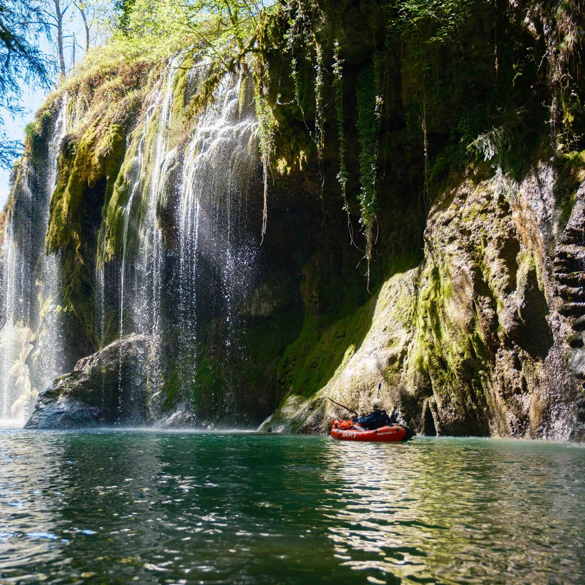 Packraft sur le Fier