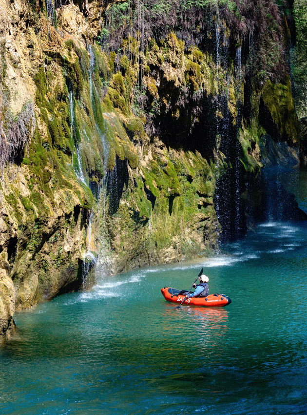Packraft sur le Fier