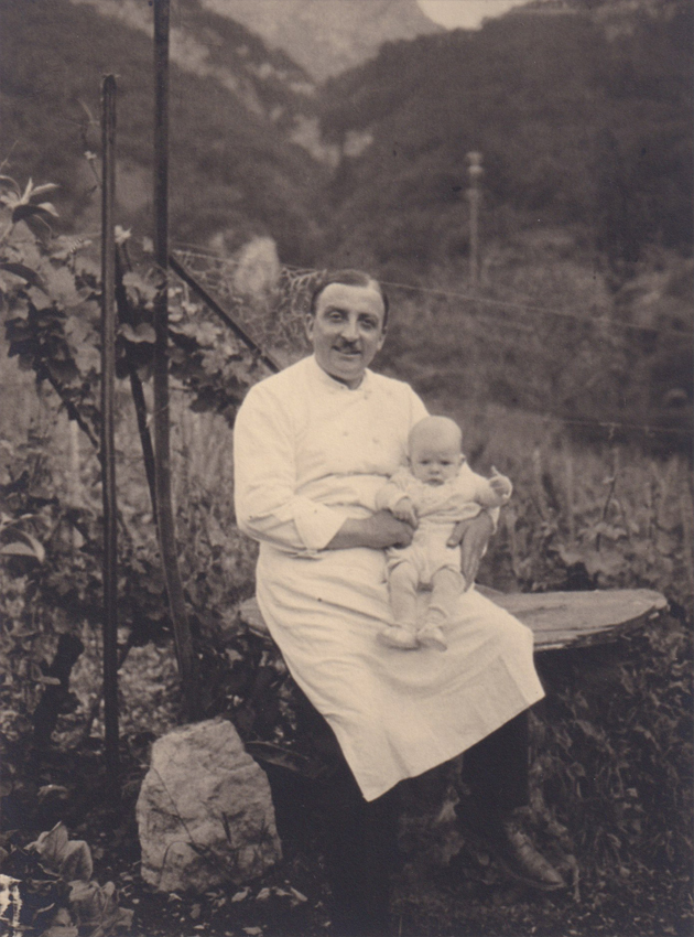 Georges et Fernand Bise - Vignes à Talloires - 1929