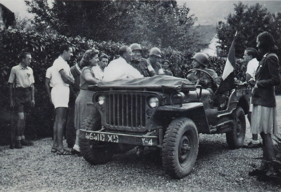 Libération de Talloires par l'US Army - 23 août 1944