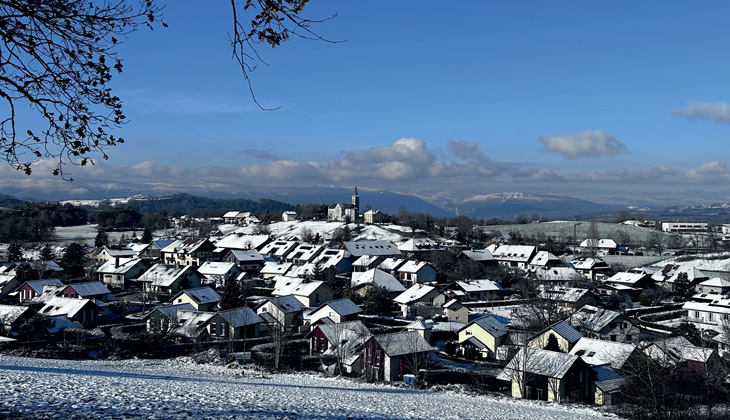 Chavanod sous la neige