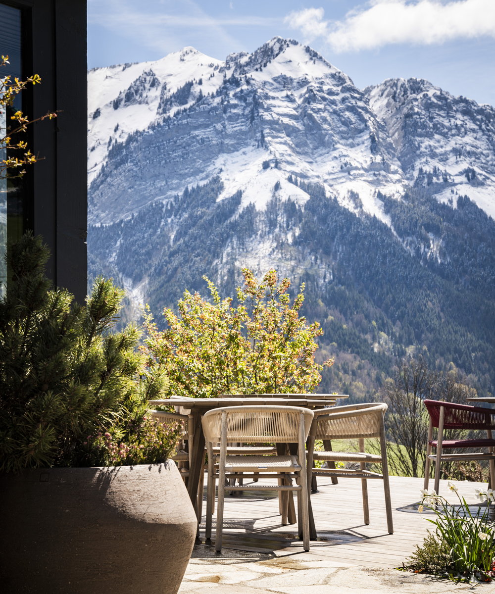 Terrasse de l'Auberge de Montmin