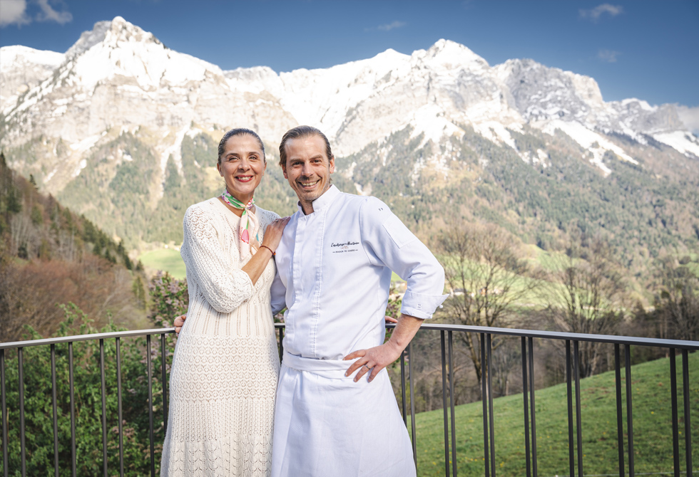 Sandrine et Florian Favario